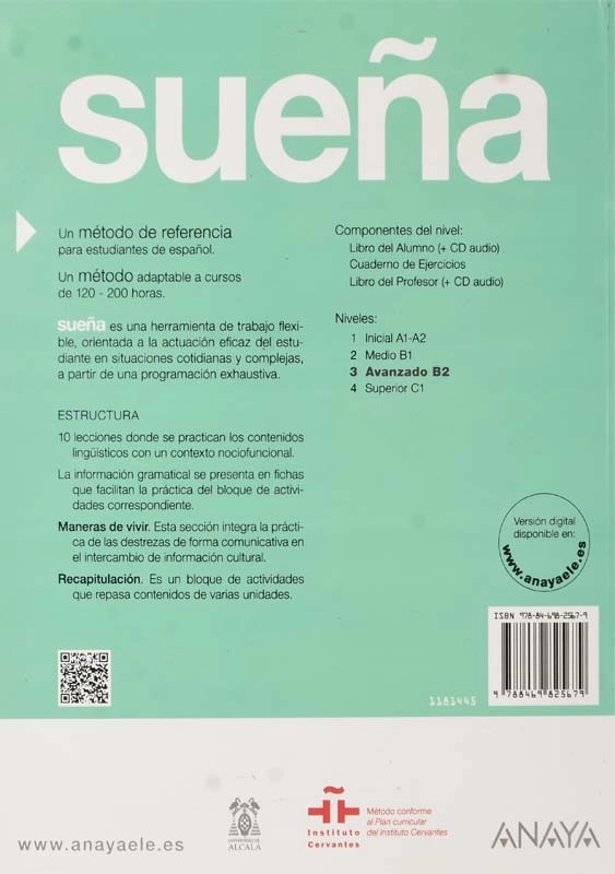 کتاب آموزش زبان اسپانیایی Suena 3 - 2