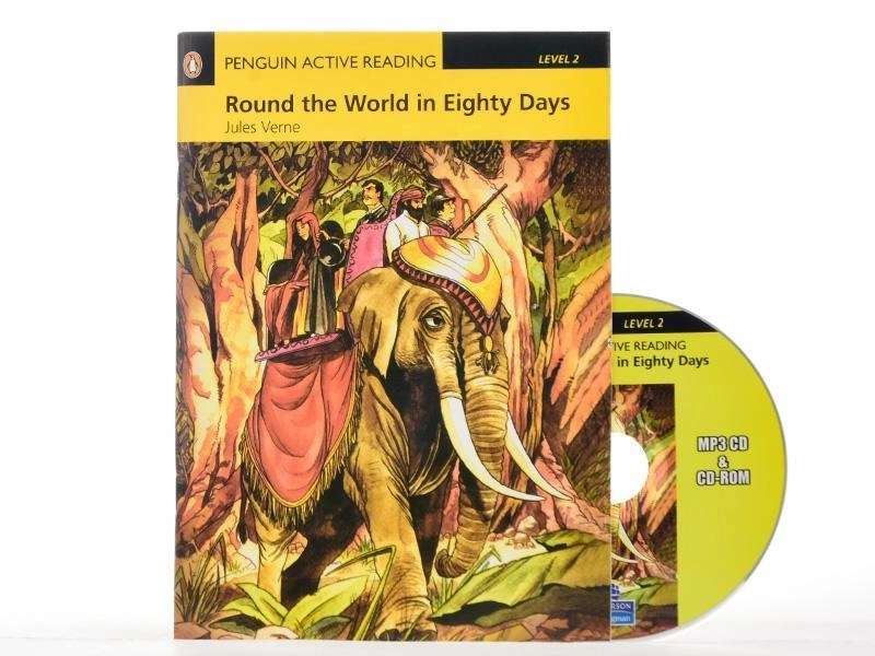 کتاب داستان Round the world in eighty days - 1