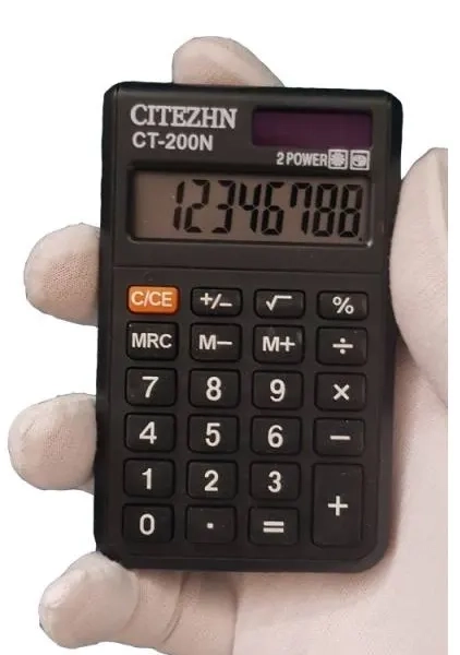ماشین حساب جیبی سیتیژن مدل CT-200N - 2