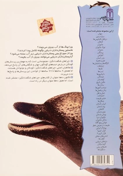 کتاب چراهای شگفت انگیز دولفین ها و نهنگ ها - 1