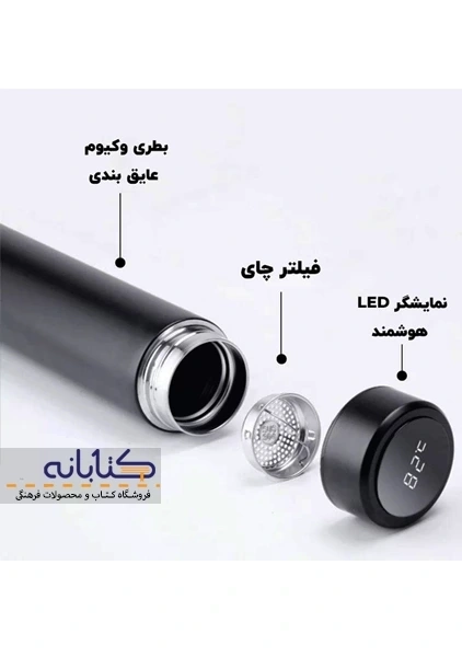 فلاسک 500 میل درجه دار یونیک - 6