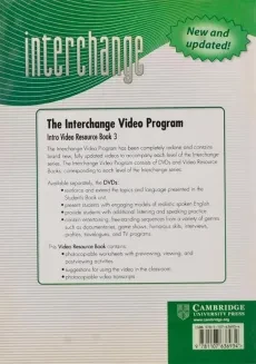 کتاب interchange video Resource book 3 - 1