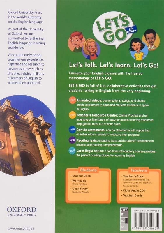 کتاب Let's Go 4 (5th) - 1