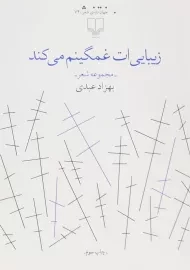 کتاب زیبایی ات غمگینم می کند | بهزاد عبدی