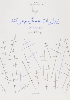 کتاب زیبایی ات غمگینم می کند | بهزاد عبدی