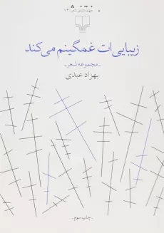 کتاب زیبایی ات غمگینم می کند | بهزاد عبدی