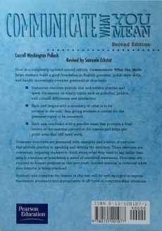 کتاب Communicate What you Mean - 1