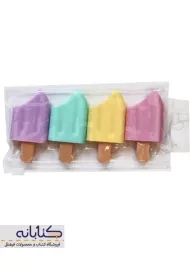 ماژیک علامت زن 4 رنگ بستنی (پاستیلی)
