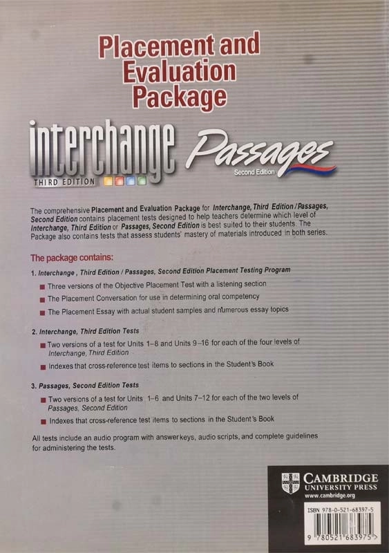 کتاب Placement and Evaluation Package - 1