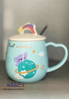 ماگ رنگین کمان طرح خرسی