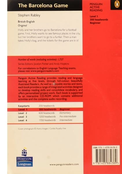 کتاب داستان The Barcelona Game - 2