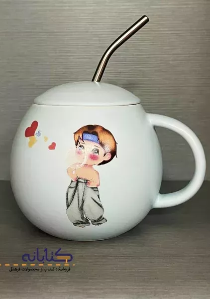 ماگ توپی نی دار