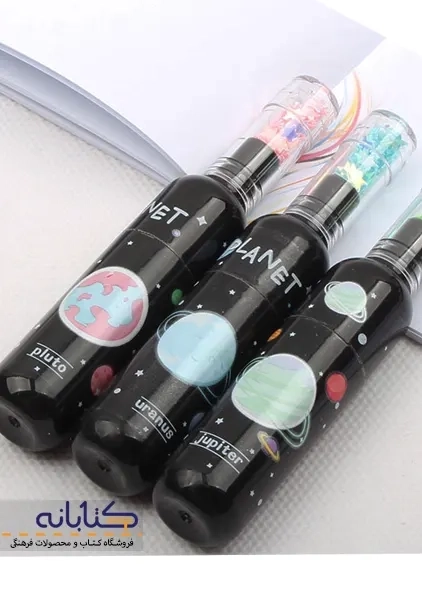 ماژیک علامت زن 6 رنگ کهکشانی - 2