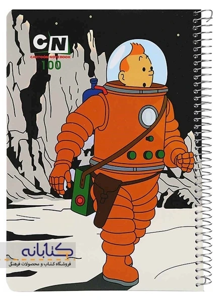 دفتر تک خط 100 برگ ایده (سیمی) - 1