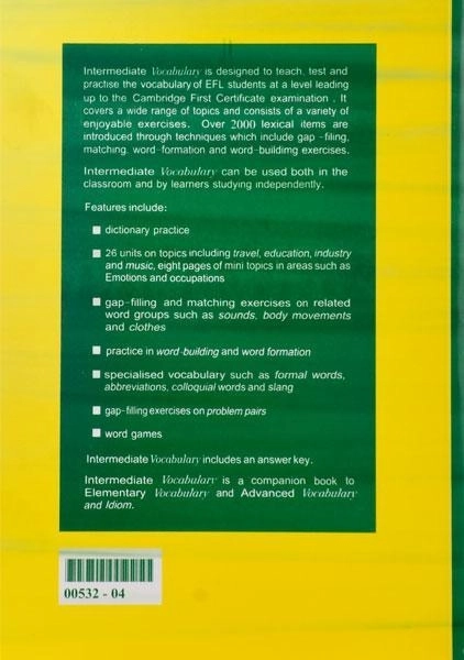 کتاب Intermediate Vocabulary - 1