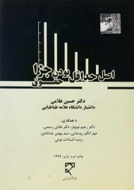 کتاب اصل حداقل بودن حقوق جزا | حسین غلامی