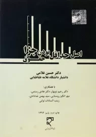 کتاب اصل حداقل بودن حقوق جزا | حسین غلامی