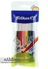 ماژیک رنگ آمیزی 6 رنگ پلیکان