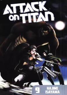 کتاب مانگا ATTACK ON TITAN 9
