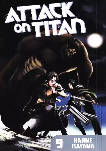 کتاب مانگا ATTACK ON TITAN 9