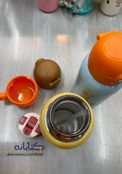 قمقمه استیل دو کاره کودک - 8