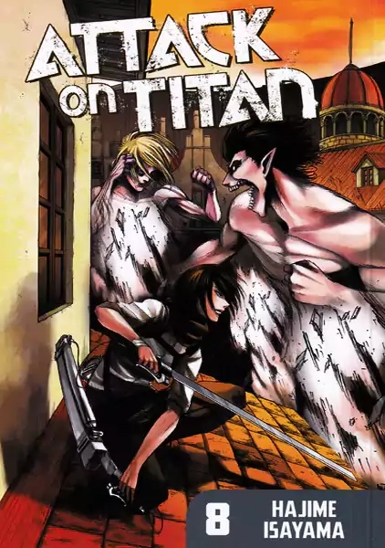 کتاب مانگا ATTACK ON TITAN 8