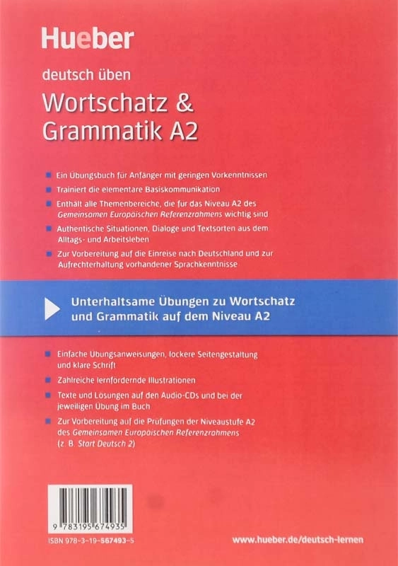 کتاب آموزش زبان آلمانی Wortschatz & Grammatik A2 - 1