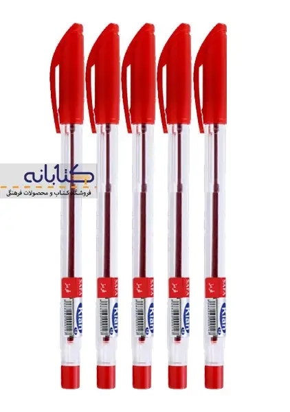 خودکار قرمز کیان نوک 0.1 mm - 1