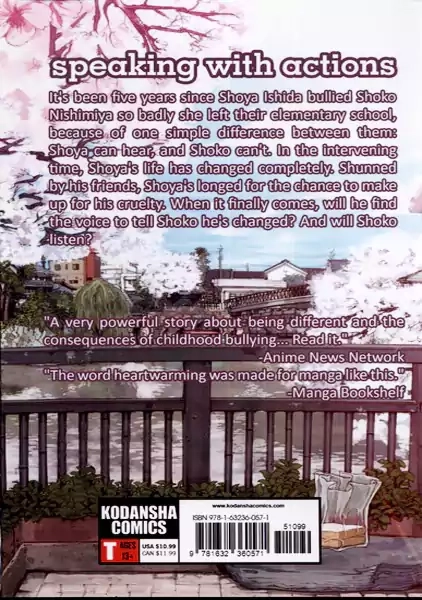 کتاب مانگا a silent voice 2 - 1