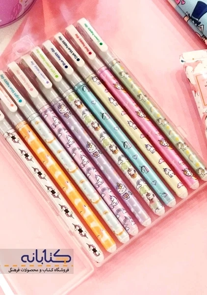 روان نویس 10 رنگ هپی دی طرح یونیکورن