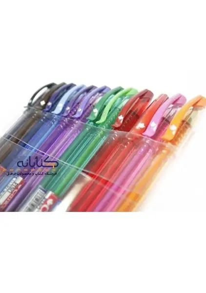 خودکار بسته ای 12 رنگ کنکو مدل فینو - 1