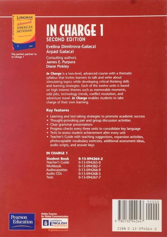 کتاب IN CHARGE 1 (2nd) - 1