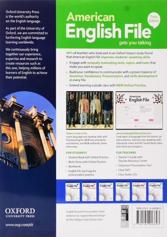 کتاب American English File 3 (3rd) - 1