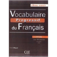 کتاب آموزش زبان فرانسه Vocabulaire Progressif Du Francais Niveau Avance