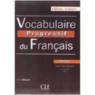 کتاب آموزش زبان فرانسه Vocabulaire Progressif Du Francais Niveau Avance
