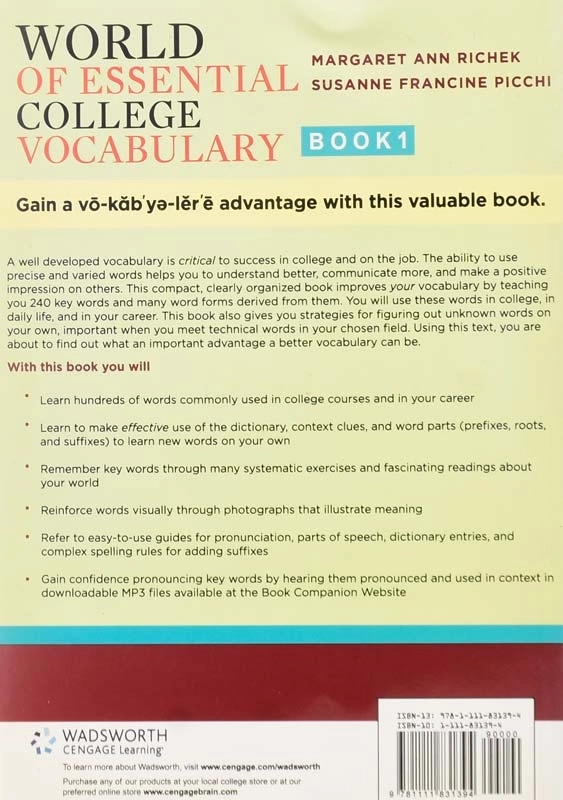 کتاب World Of Essential College Vocabulary 1 - 1