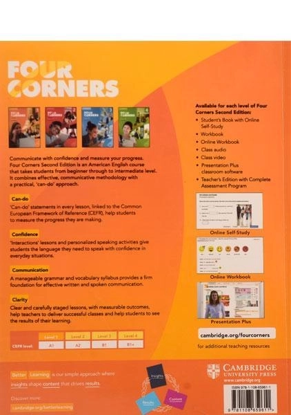 کتاب Four Corners 1 - 2