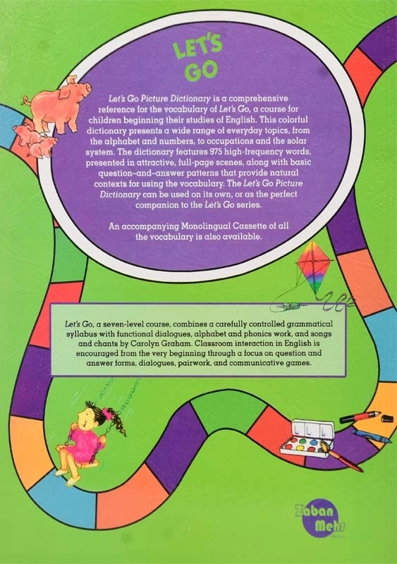 کتاب Lets Go picture dictionary - 1