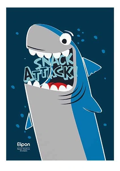 دفتر تک خط 60 برگ الیپون ( ته چسب ) - 1