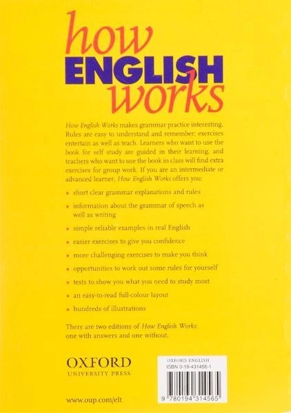 کتاب هاو اینگلیش ورکس | How English Works - 1