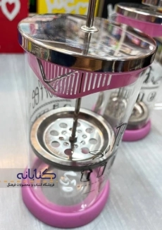 فرنچ پرس زیر سیلیکونی طرح دار - 4