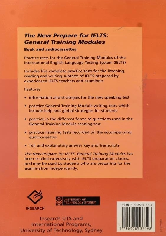 کتاب Prepare For IELTS GENERAL TRAINING MODULES - 1
