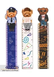 خط کش 20 سانتی چوبی