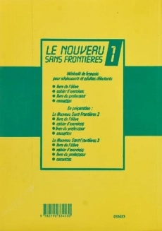 Le Nouveru Sans Frontieres Cahier D'exercices - 1