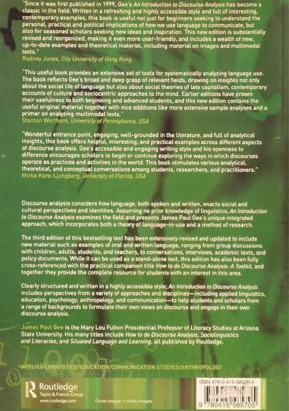 کتاب An Introduction to Discourse Analysis - 1