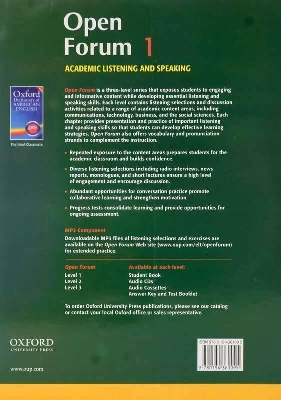 کتاب Open Forum 1 - 1