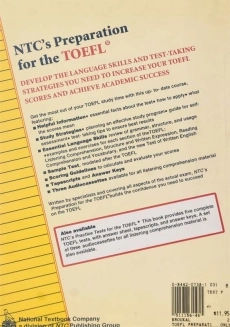 کتاب NTC's Preparation Test For The TOEFL - 1