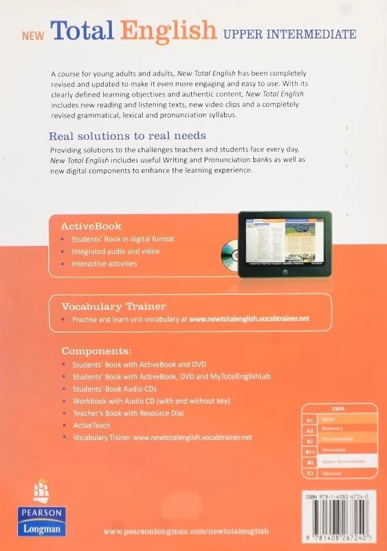 کتاب New Total English Upper-Intermediate - 1