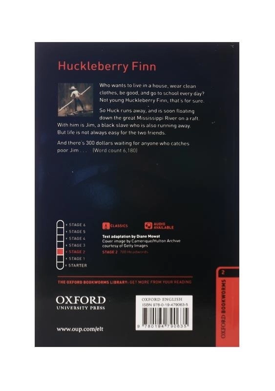 کتاب داستان HUCKLEBERRY FINN - 1