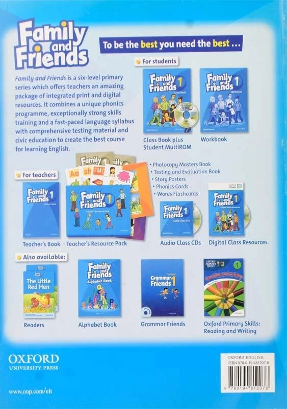 کتاب Family and Friends 1 (British) - 1